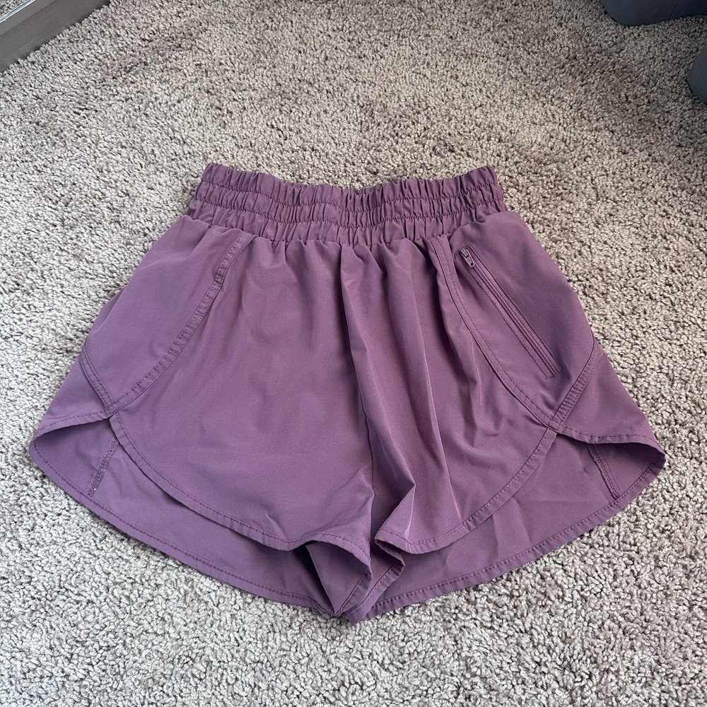Maroon Running Shorts